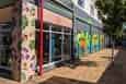 Small retail premises - walkway to rear public