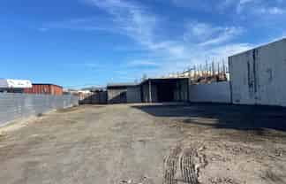 Secure Yard with Workshop