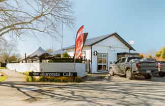Thriving café for sale – Heart of Hororata