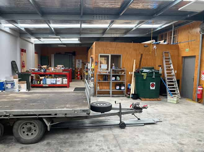 Tidy self contained workshop