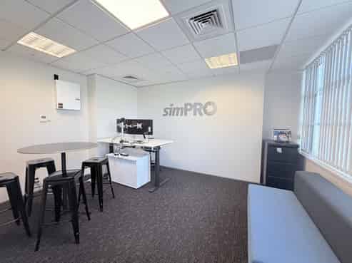 Professional office in connected location