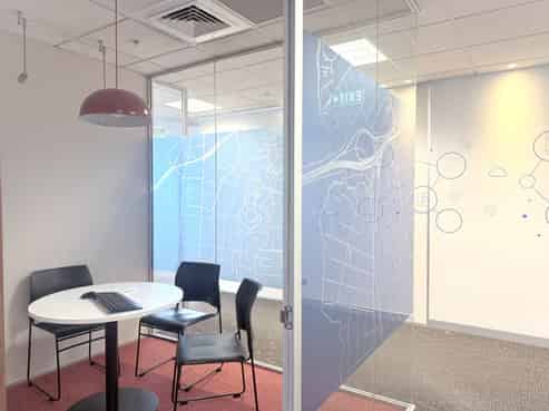 Professional office in connected location