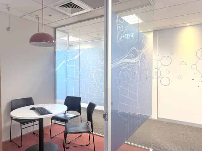 Professional office in connected location