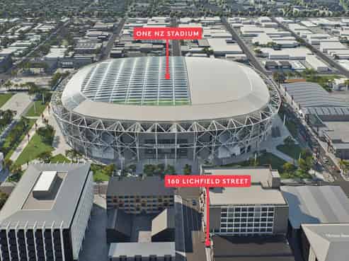 Prime Hospitality Space beside OneNZ Stadium