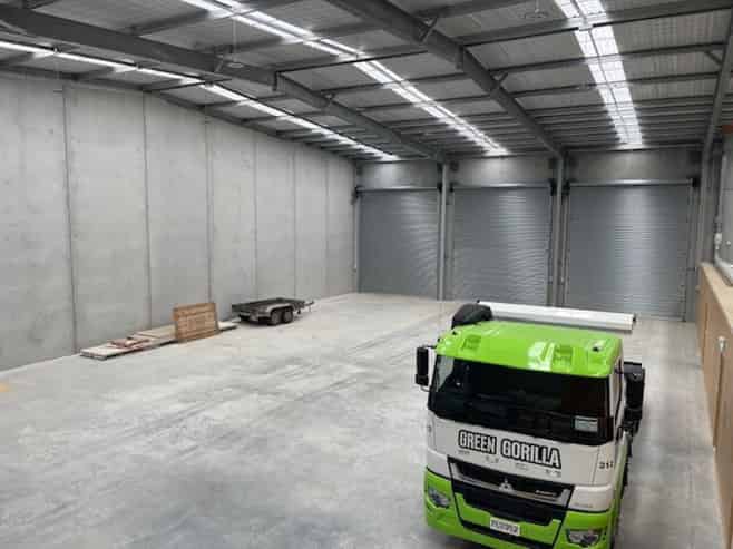 Fleet maintenance workshop or warehouse