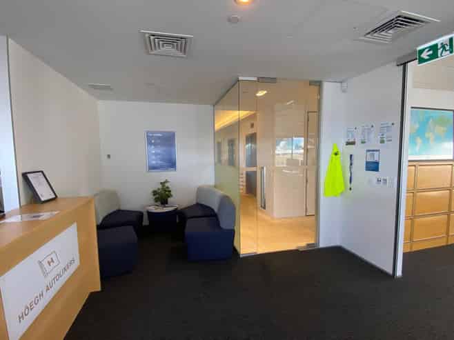 Fully fitted waterfront office