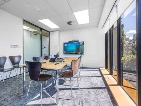 Modern Grafton office with parking