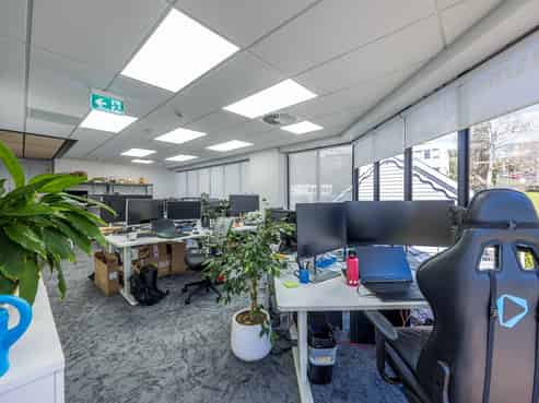 Modern Grafton office with parking