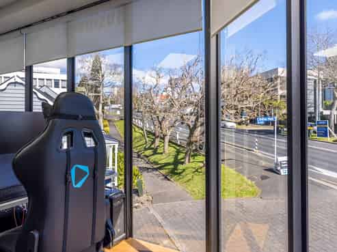 Modern Grafton office with parking