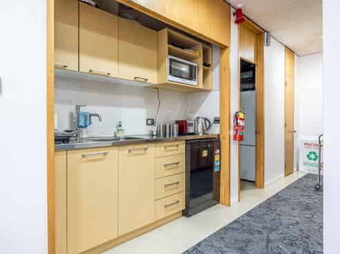 Full floor with generous car parking