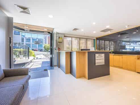 Full floor with generous car parking