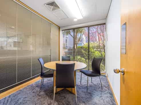 Full floor with generous car parking