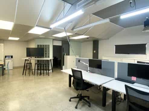 Polished up and ready for a new tenant