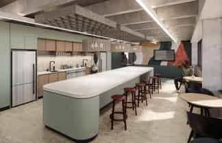 Modern office with a fresh upgrade