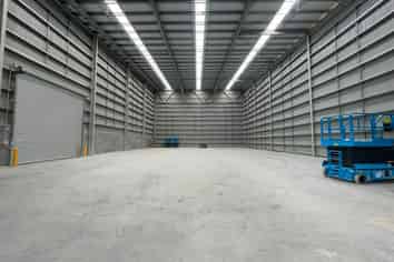Immaculate New Industrial Warehouse – Dakota Park, Christchurch Airport