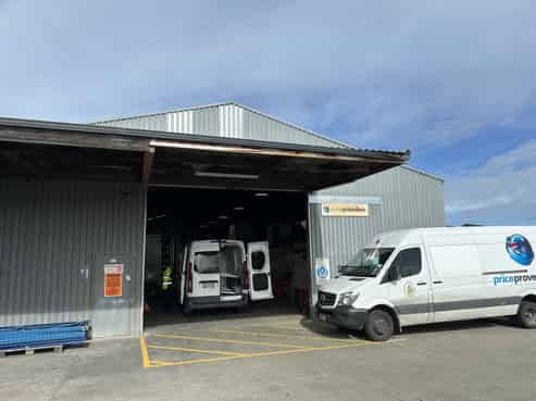 High profile Onekawa industrial warehouse