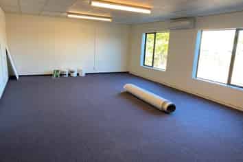 Corporate office space with car parks