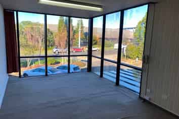 Corporate office space with car parks