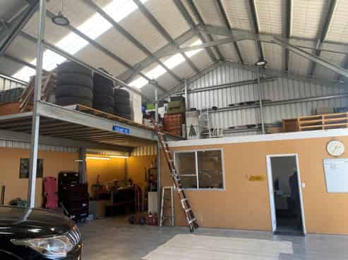 Modern warehouse in secure business park