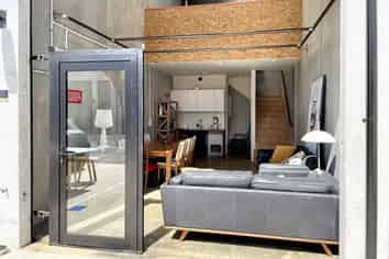 Affordable unit with functional mezzanine