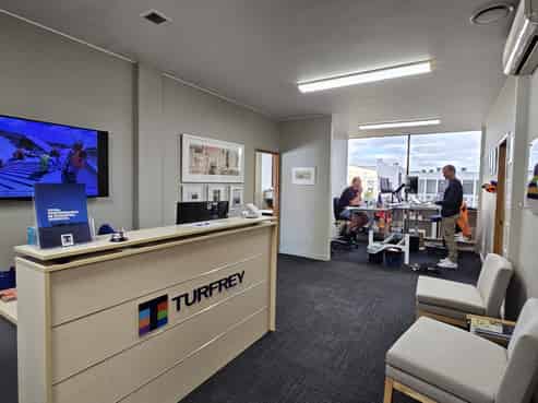 Modern first-floor office