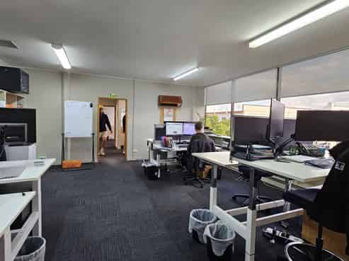 Modern first-floor office