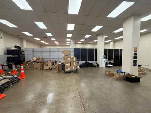 Well-presented showroom