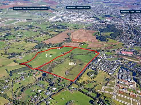 27ha of rezoned residential land