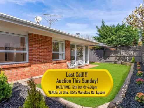 4/545 Manukau Road, Epsom