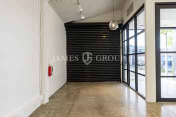 POLISHED CREATIVE WORKSPACE WITH OUTDOOR BREAKOUT