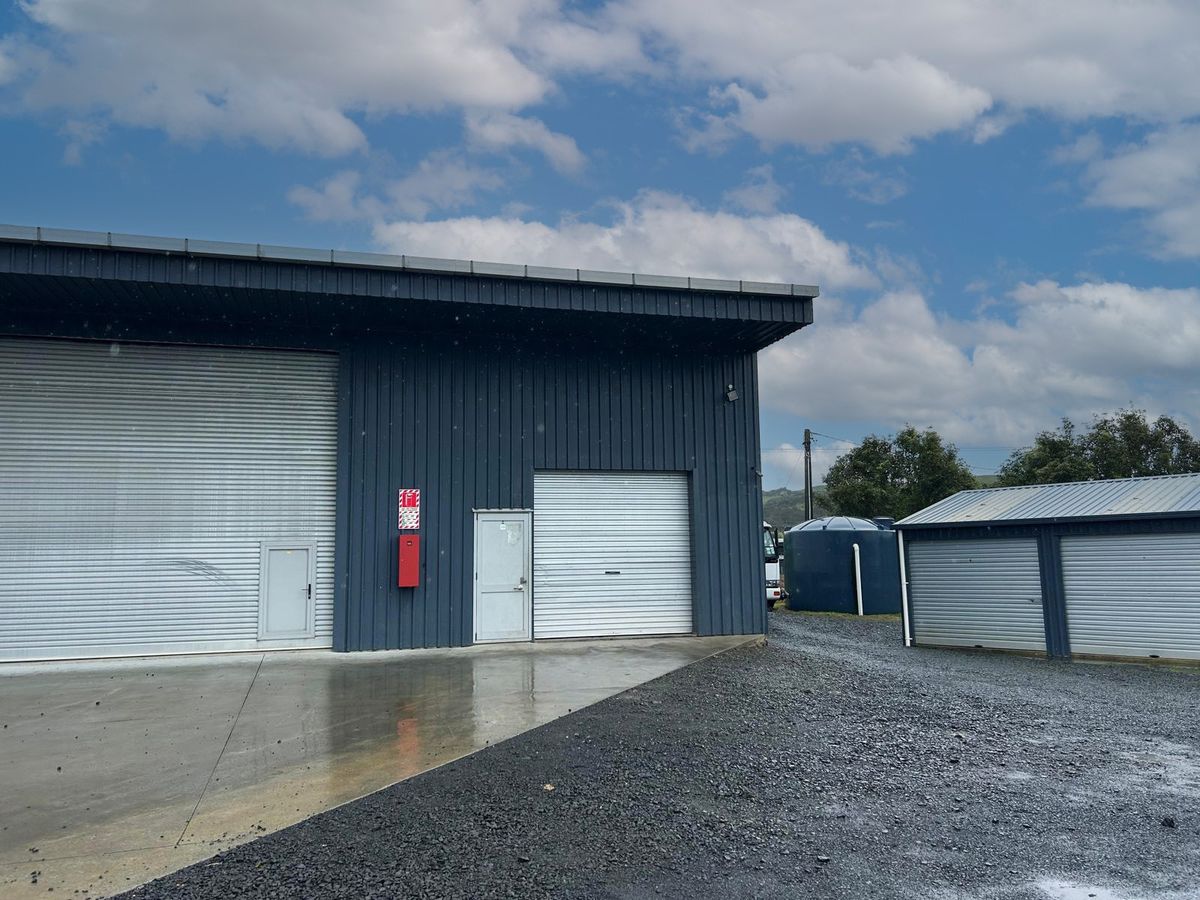 Secure Warehouse in Raglan’s Nau Mai Business Park, Raglan