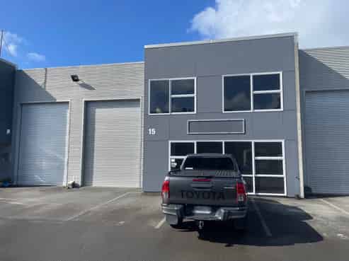 Suburban warehouse with office