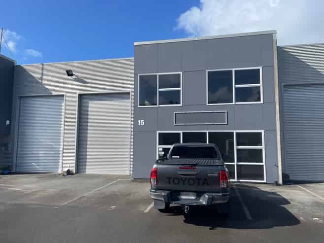 Suburban warehouse with office