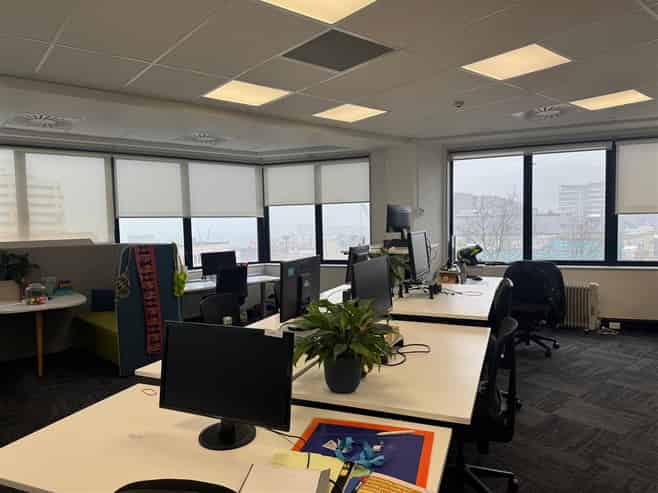 Refurbished modern office suite