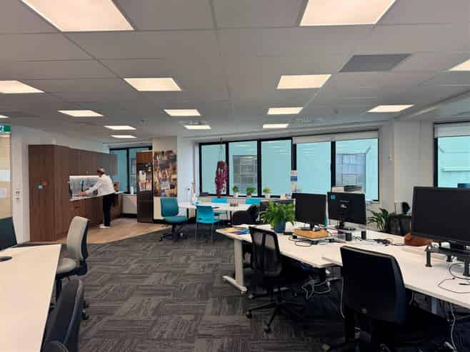 Refurbished modern office suite