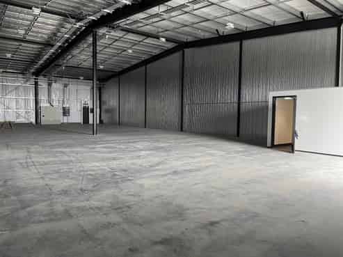 Brand new food grade industrial facility