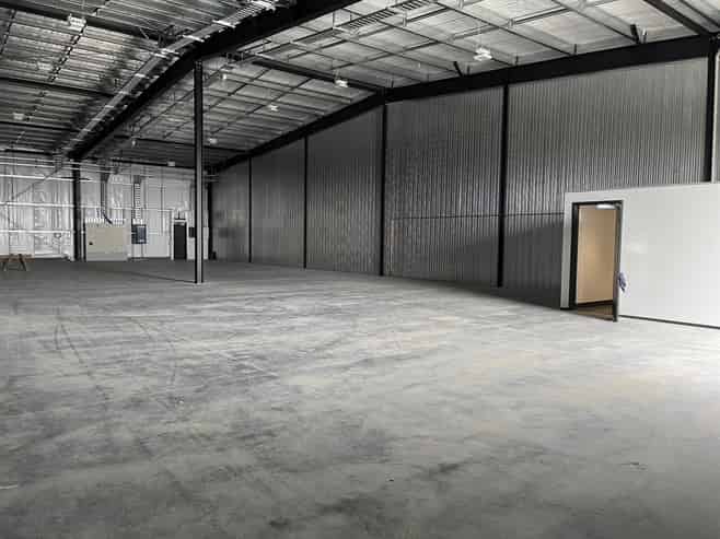Brand new food grade industrial facility