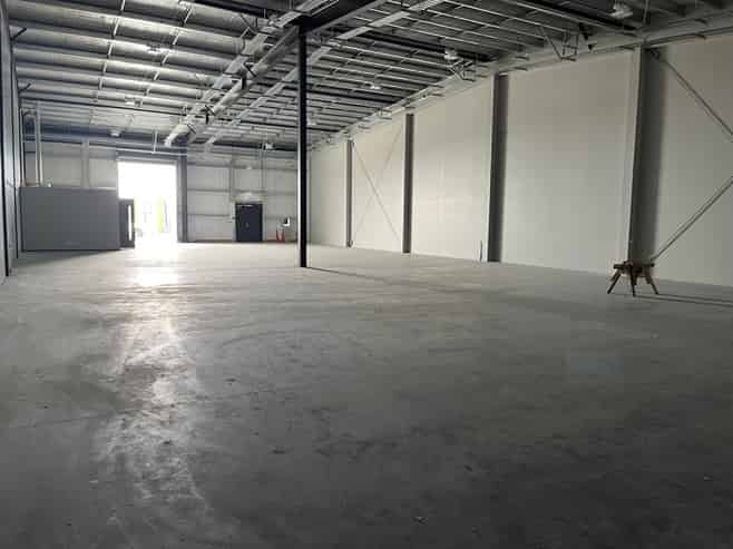 Brand new food grade industrial facility
