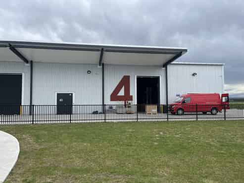 Brand new food grade industrial facility