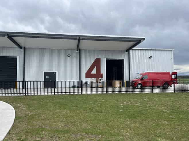 Brand new food grade industrial facility