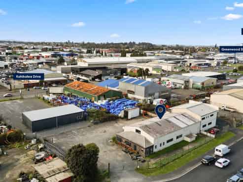 Hard-working warehouse and yard