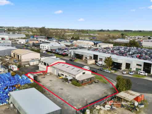 Hard-working warehouse and yard