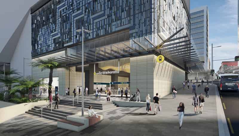  City Rail Link, Auckland Central