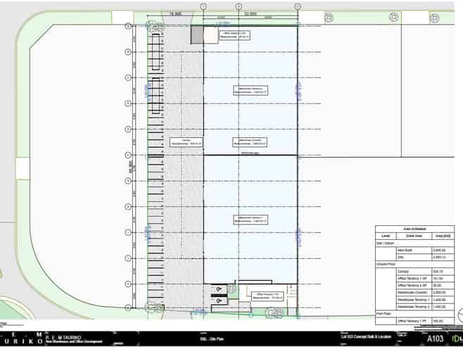 Sizeable warehouse plus canopy tenancy