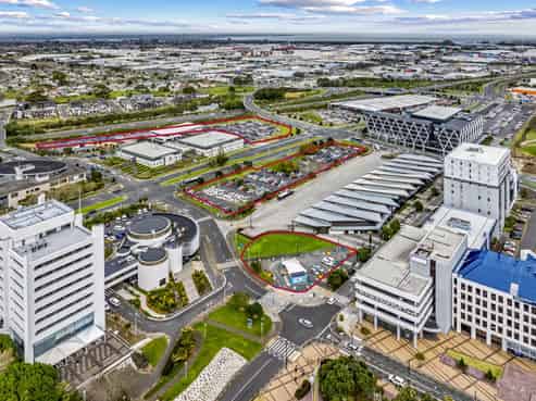 Four prime development sites – Central Manukau