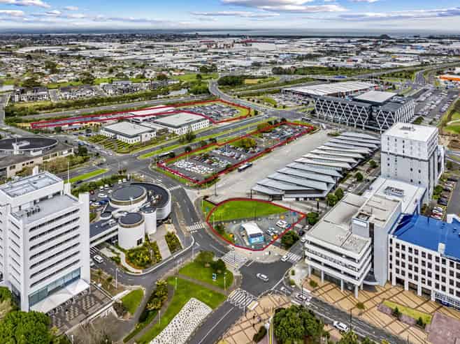 Four prime development sites – Central Manukau