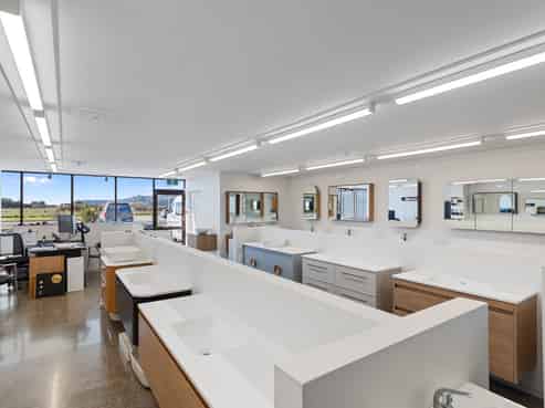 Standout warehouse and showroom with profile