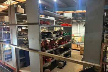 Workshop with secured yard