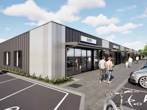 Six consented commercial lots - develop or occupy