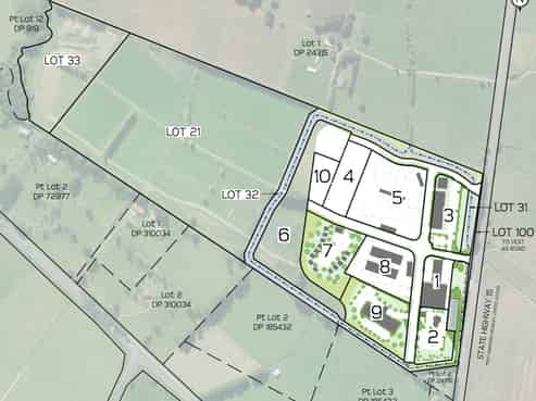 Six consented commercial lots - develop or occupy